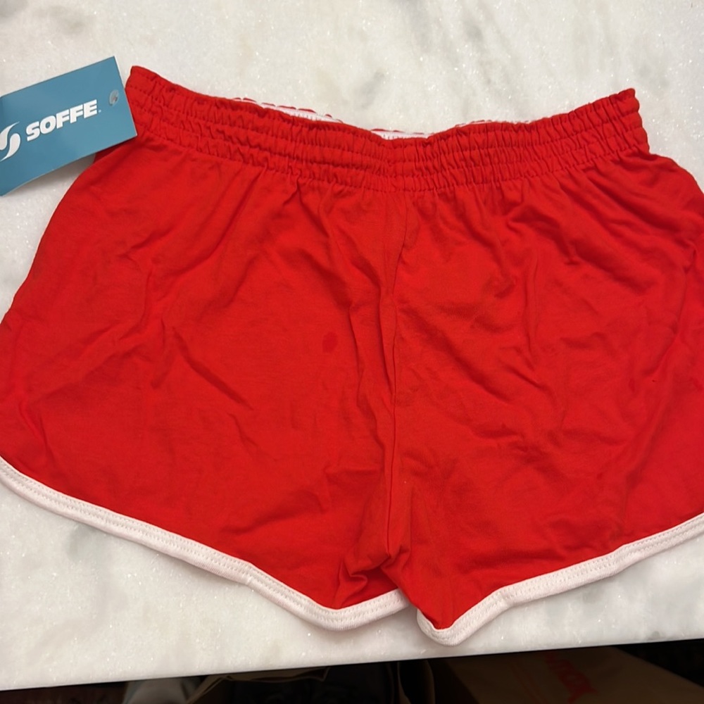 Red Soffe shorts - Picture 3 of 3